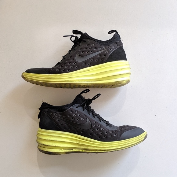 nike lunarlon yellow